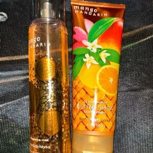 Bath & Body Works Mango Mandarin Moisturizer & Mist Set